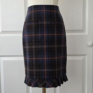 Tartan Pencil Skirt